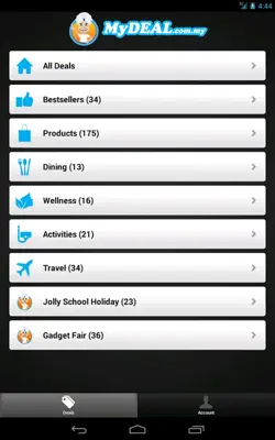 MyDEAL android App screenshot 2